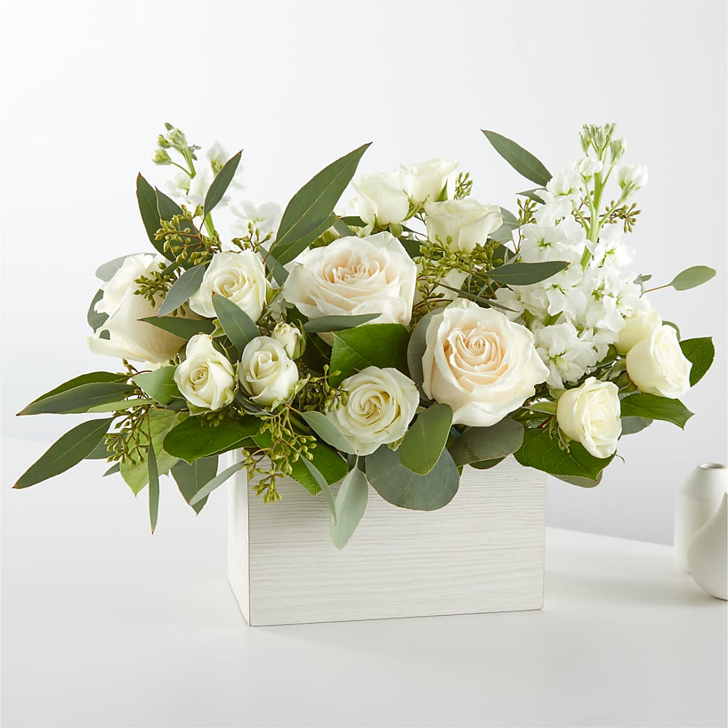 Fresh Linen Box Bouquet – Safeway Norcal, Pleasanton CA