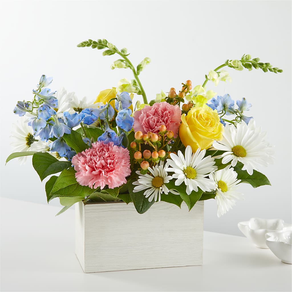 Sun Salutation Box Bouquet – Safeway Norcal, Pleasanton CA