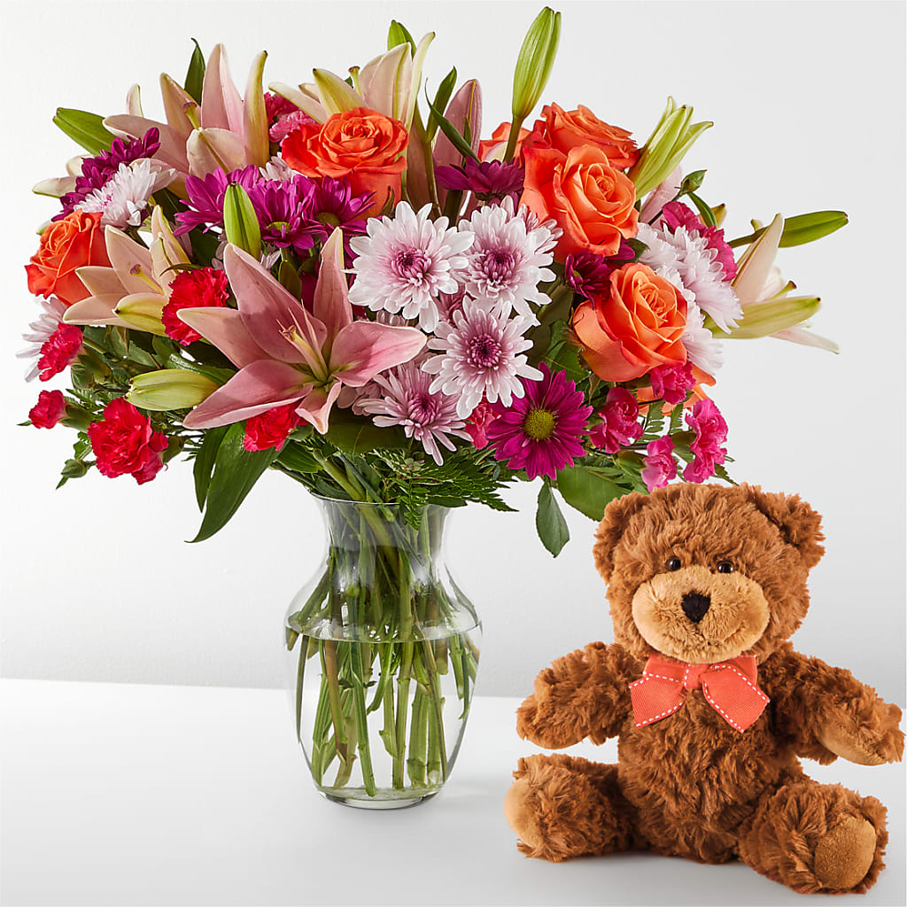Here's Looking at You Bouquet & Bear Set – Safeway Norcal, Pleasanton CA