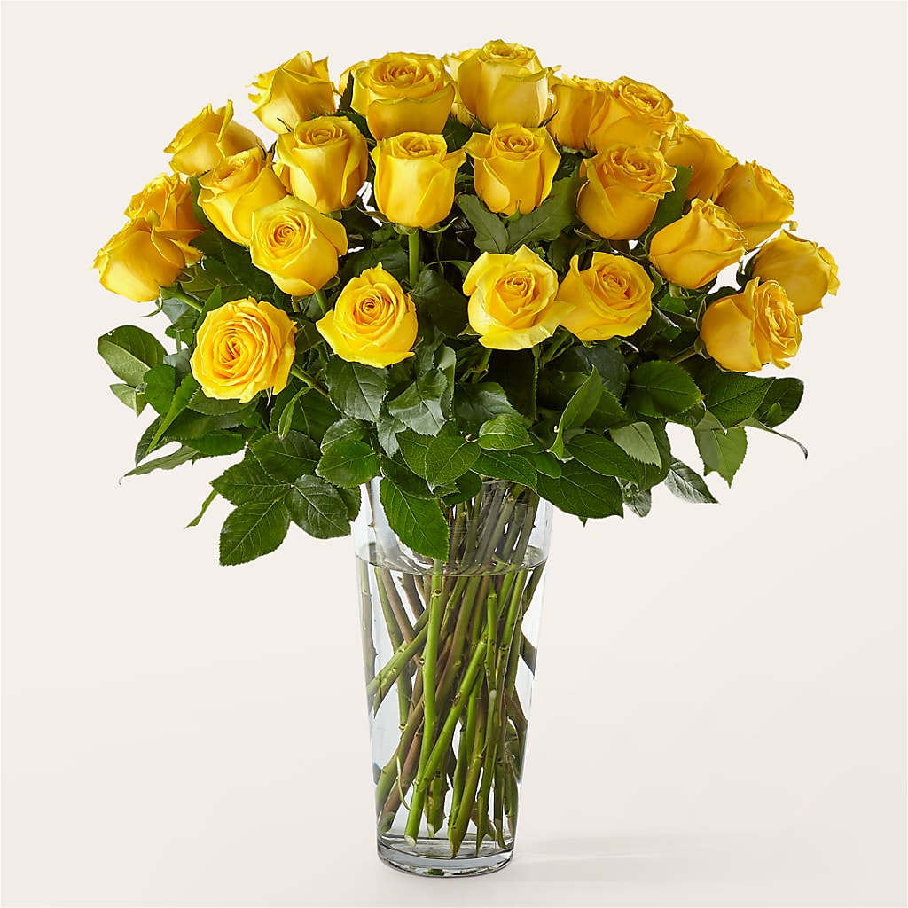 Long Stem Yellow Rose Bouquet – Safeway Norcal, Pleasanton CA