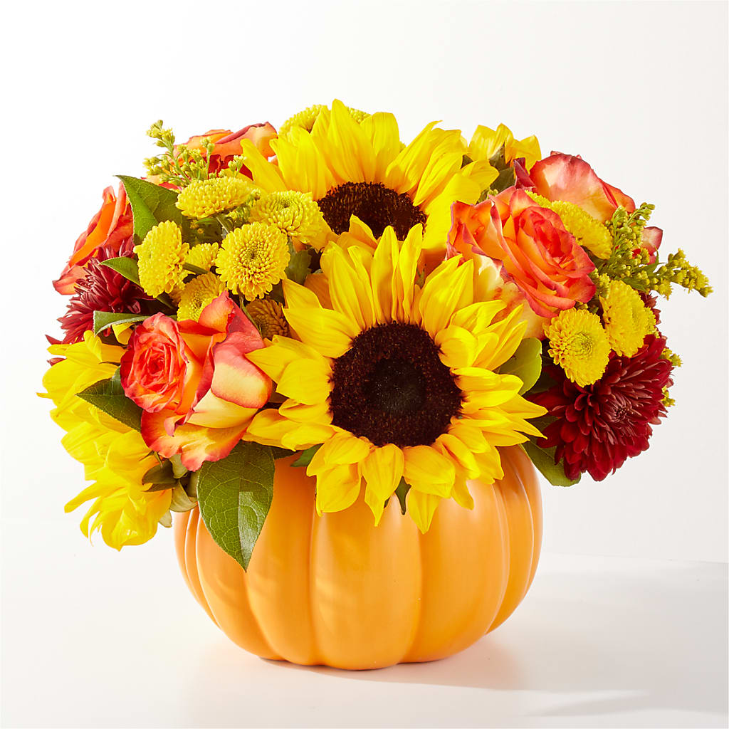 Golden Gourd Pumpkin Bouquet – Safeway Norcal, Pleasanton CA