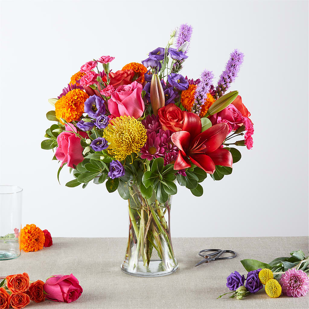 Feast of Color – A Florist Original – Safeway Norcal, Pleasanton CA