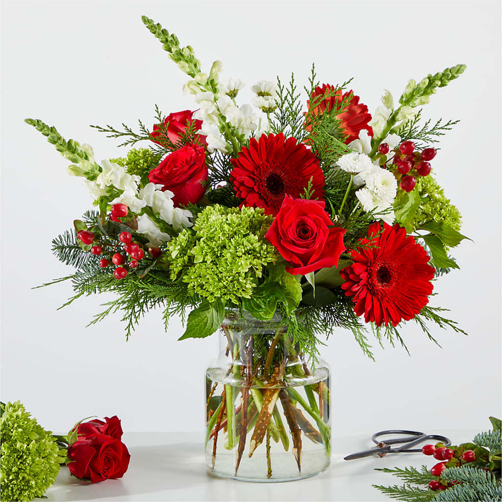 Merry Moment Bouquet – A Florist Original – Safeway Norcal, Pleasanton CA