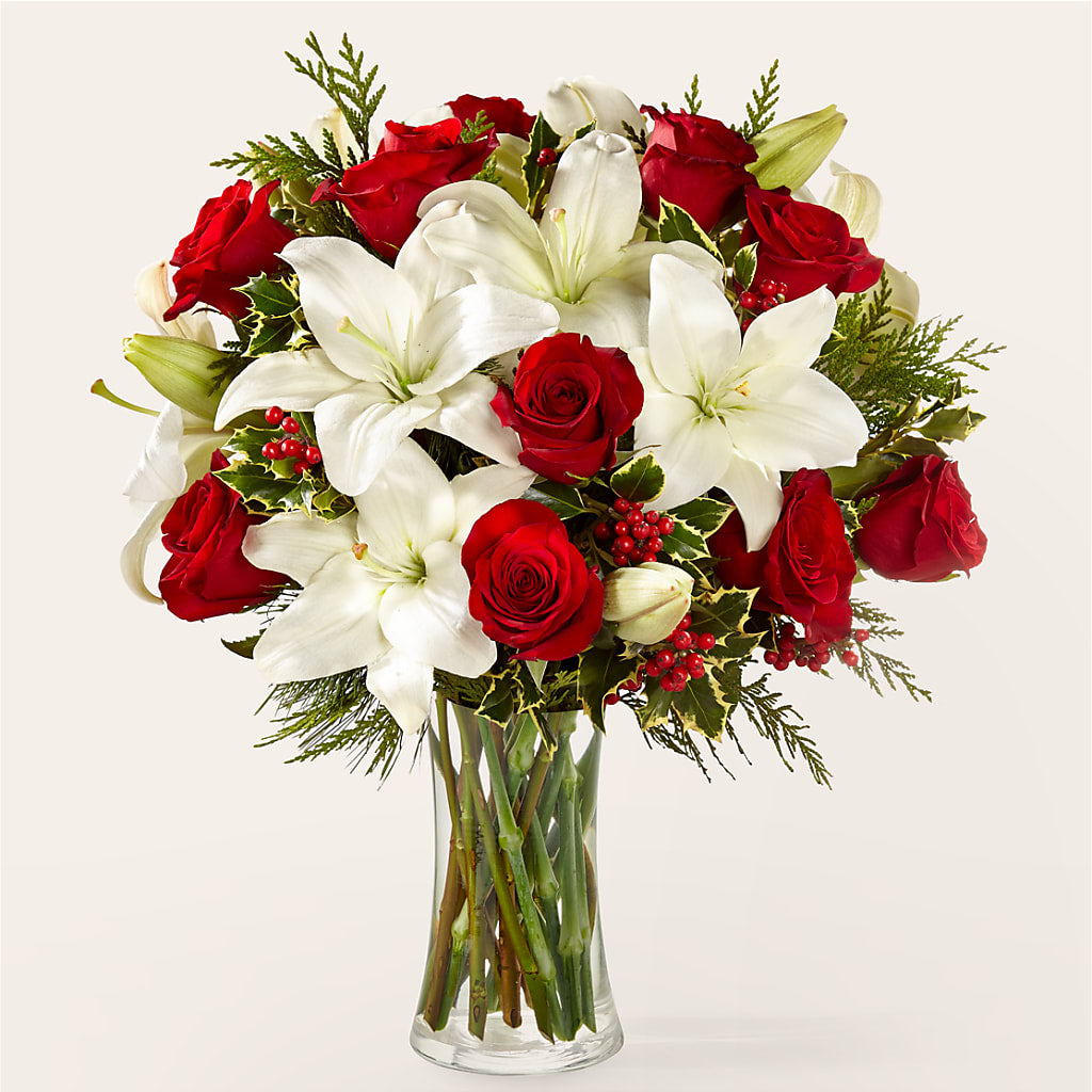 Sparkling Snowflakes Bouquet – Safeway Norcal, Pleasanton CA