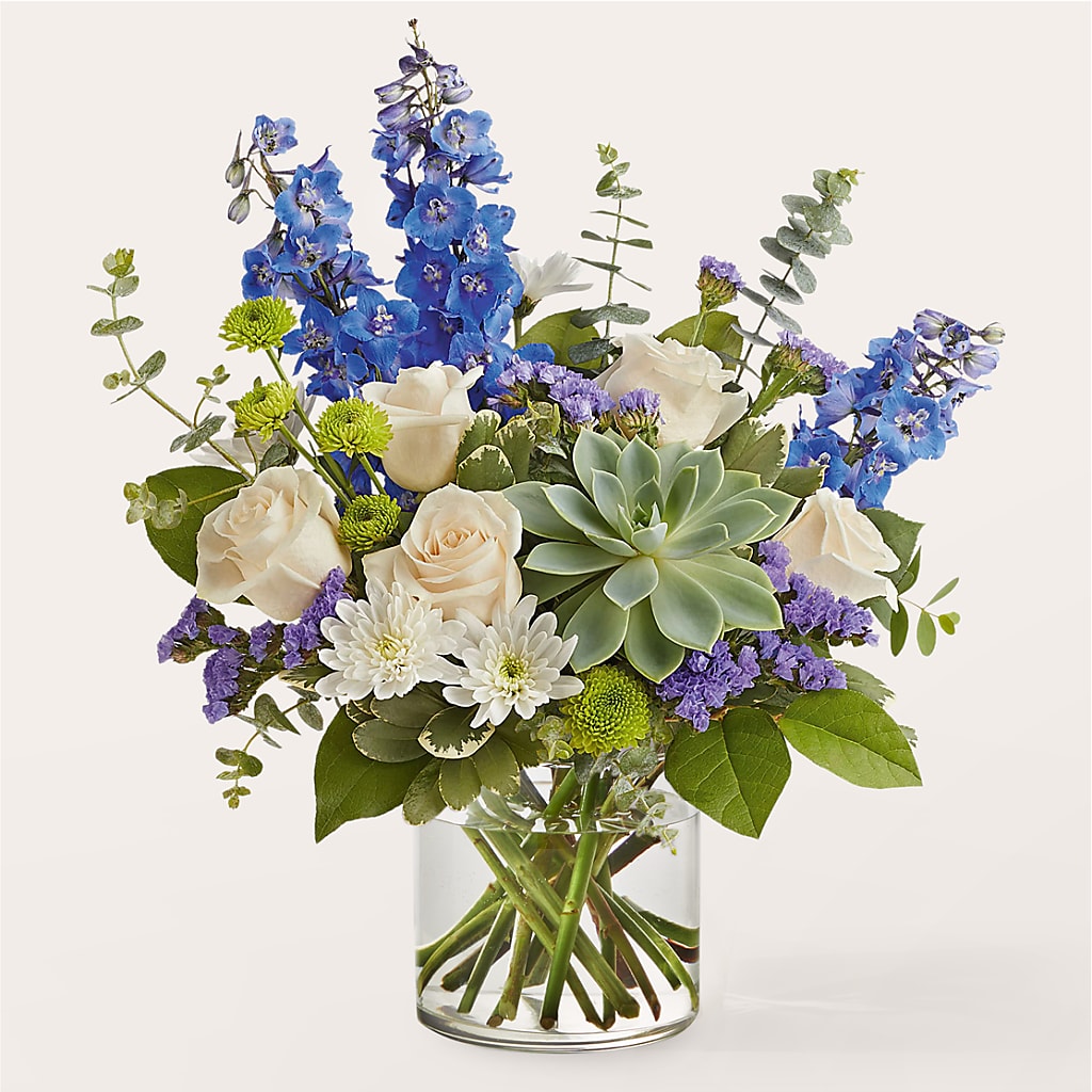 Cerulean Waves Bouquet – Safeway Norcal, Pleasanton CA