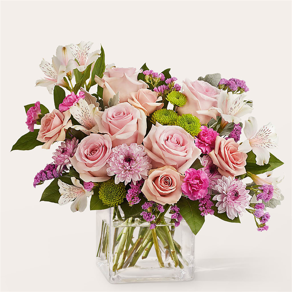 Pink Suede Bouquet – Safeway Norcal, Pleasanton CA