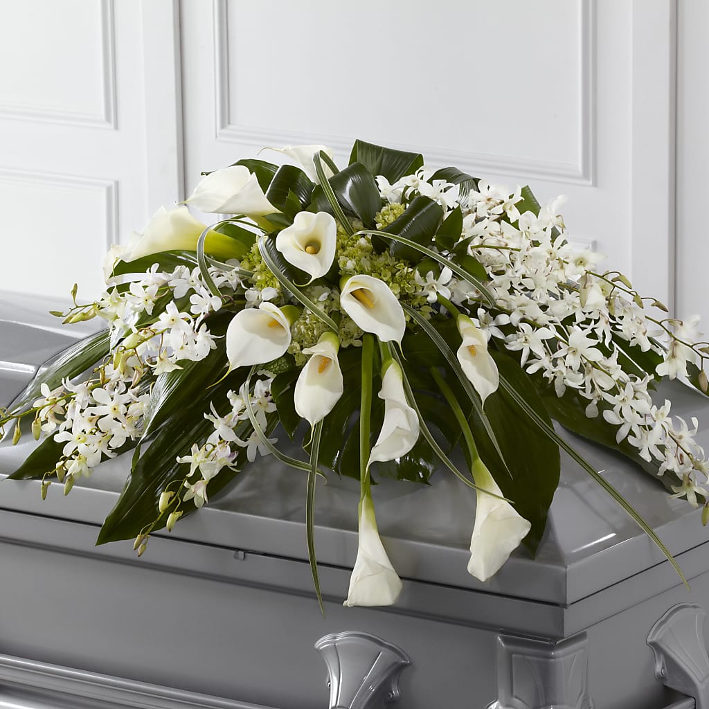 Angel Wings Casket Spray – Safeway Norcal, Pleasanton CA
