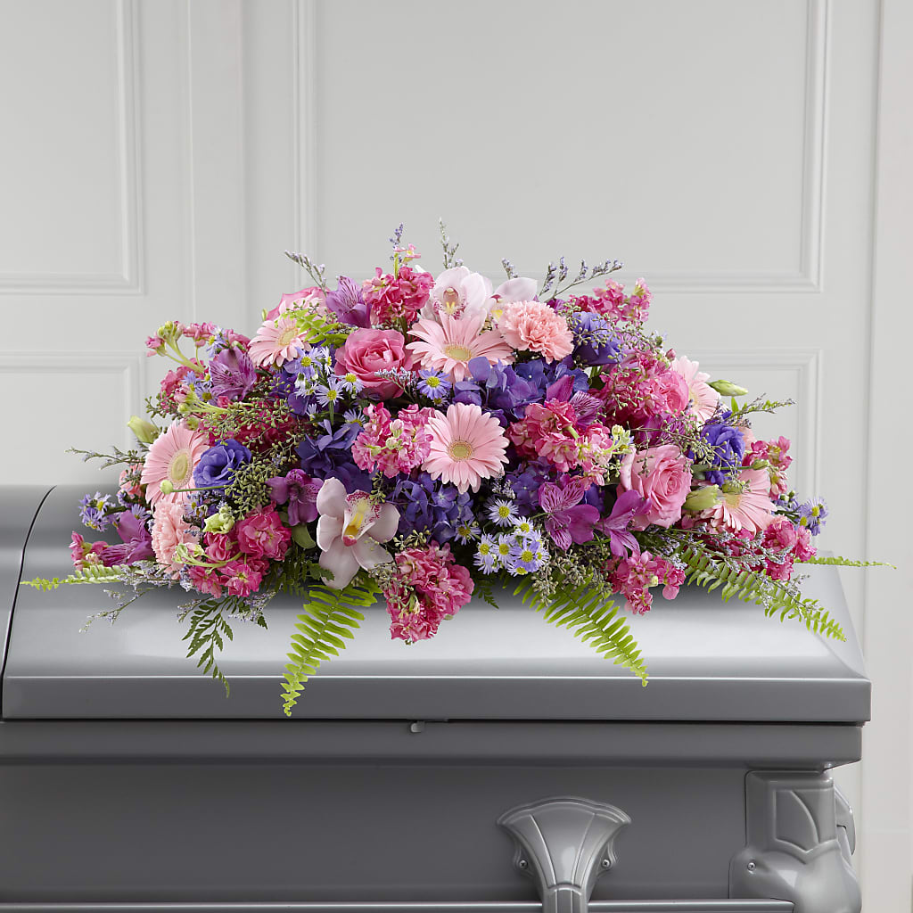 Glorious Garden Casket Spray – Safeway Norcal, Pleasanton CA