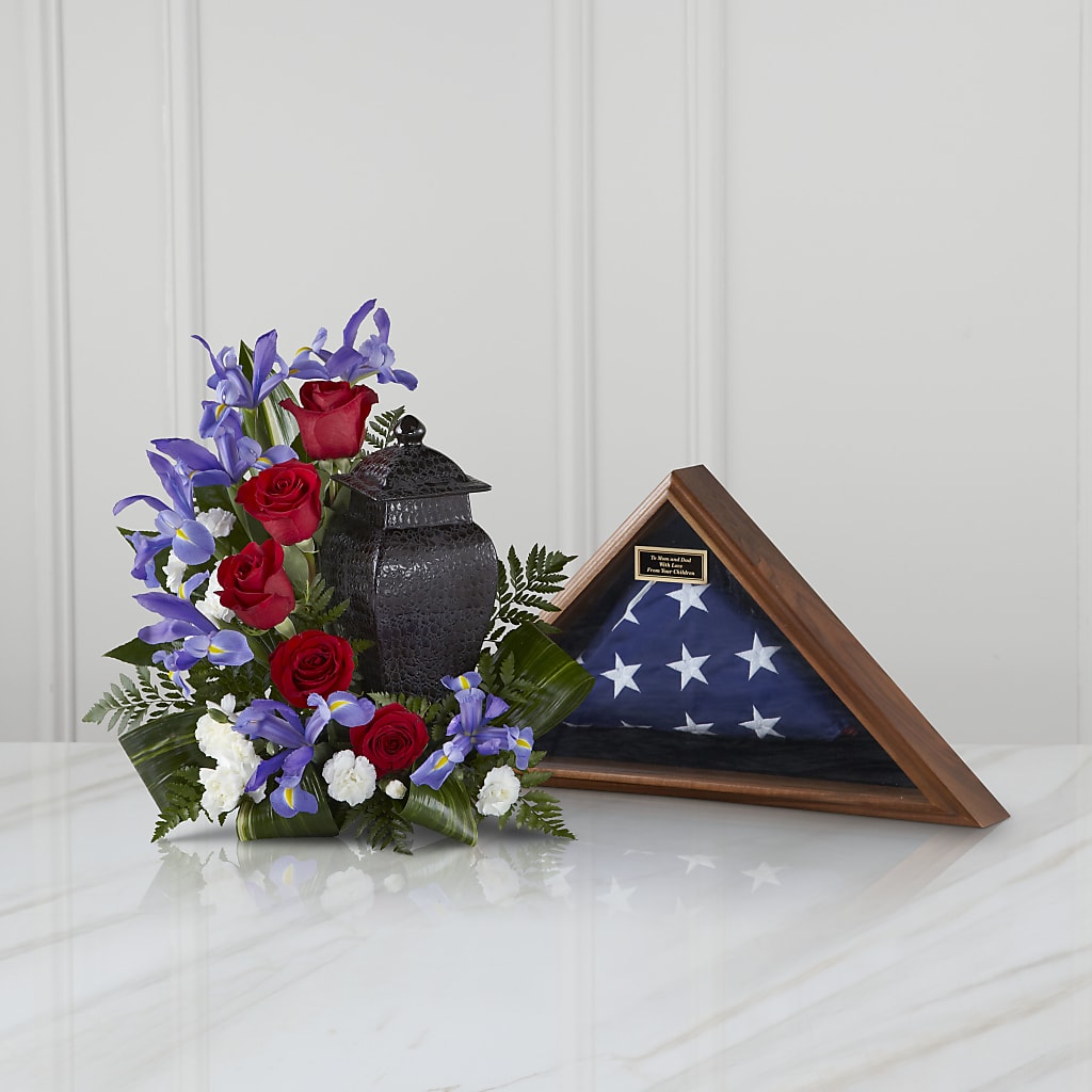 Patriotic Tribute Arrangement – Safeway Norcal, Pleasanton CA