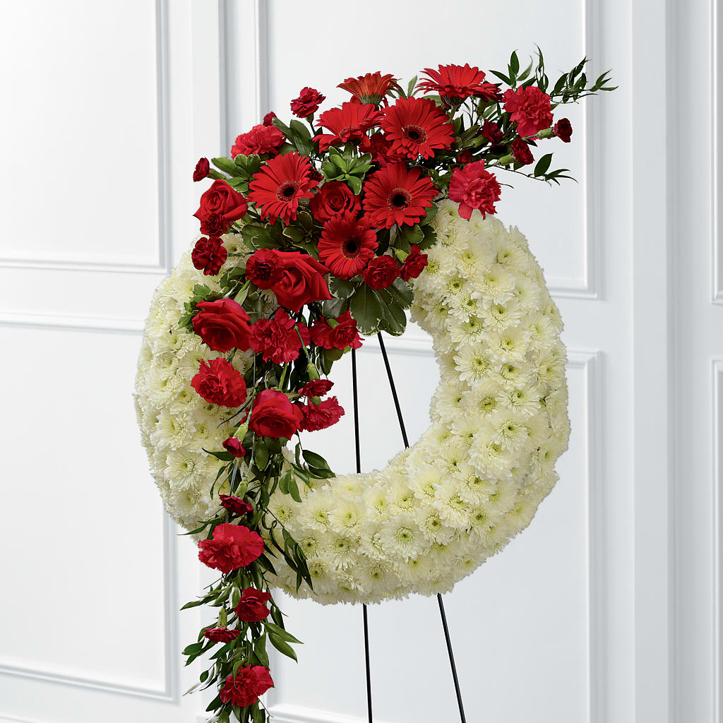 Graceful Tribute Wreath – Safeway Norcal, Pleasanton CA