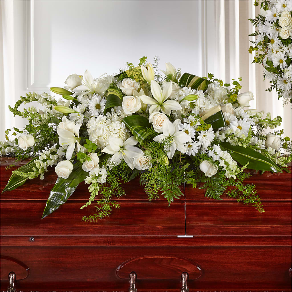 Abundance Casket Spray – Safeway Norcal, Pleasanton CA