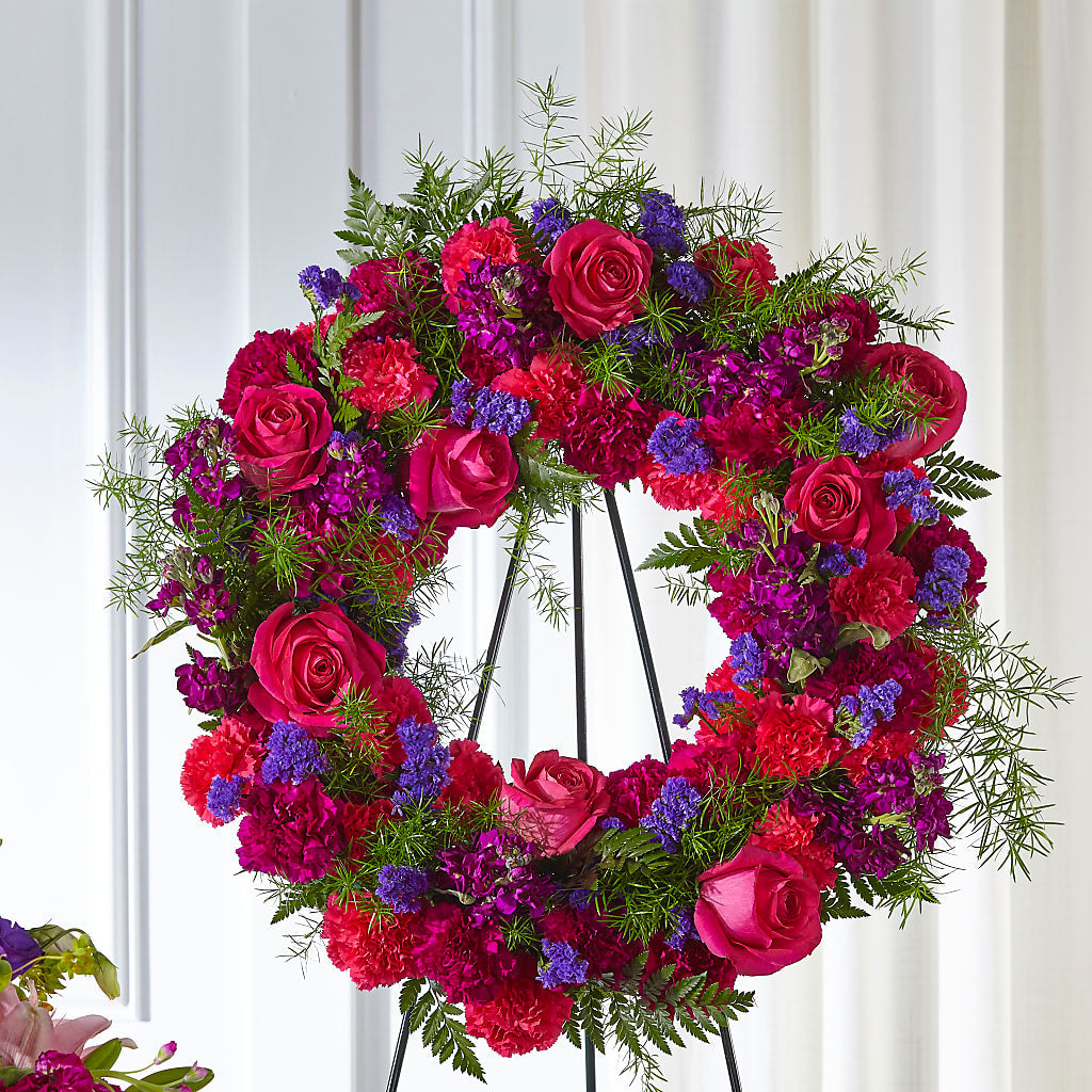 Calming Colors Wreath – Safeway Norcal, Pleasanton CA