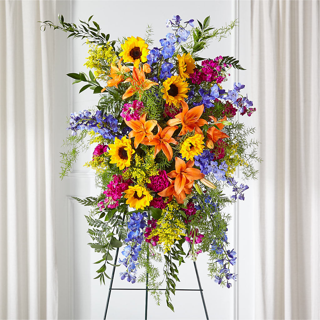 Sunlit Memories Standing Spray (Standard) – Safeway Norcal, Pleasanton CA