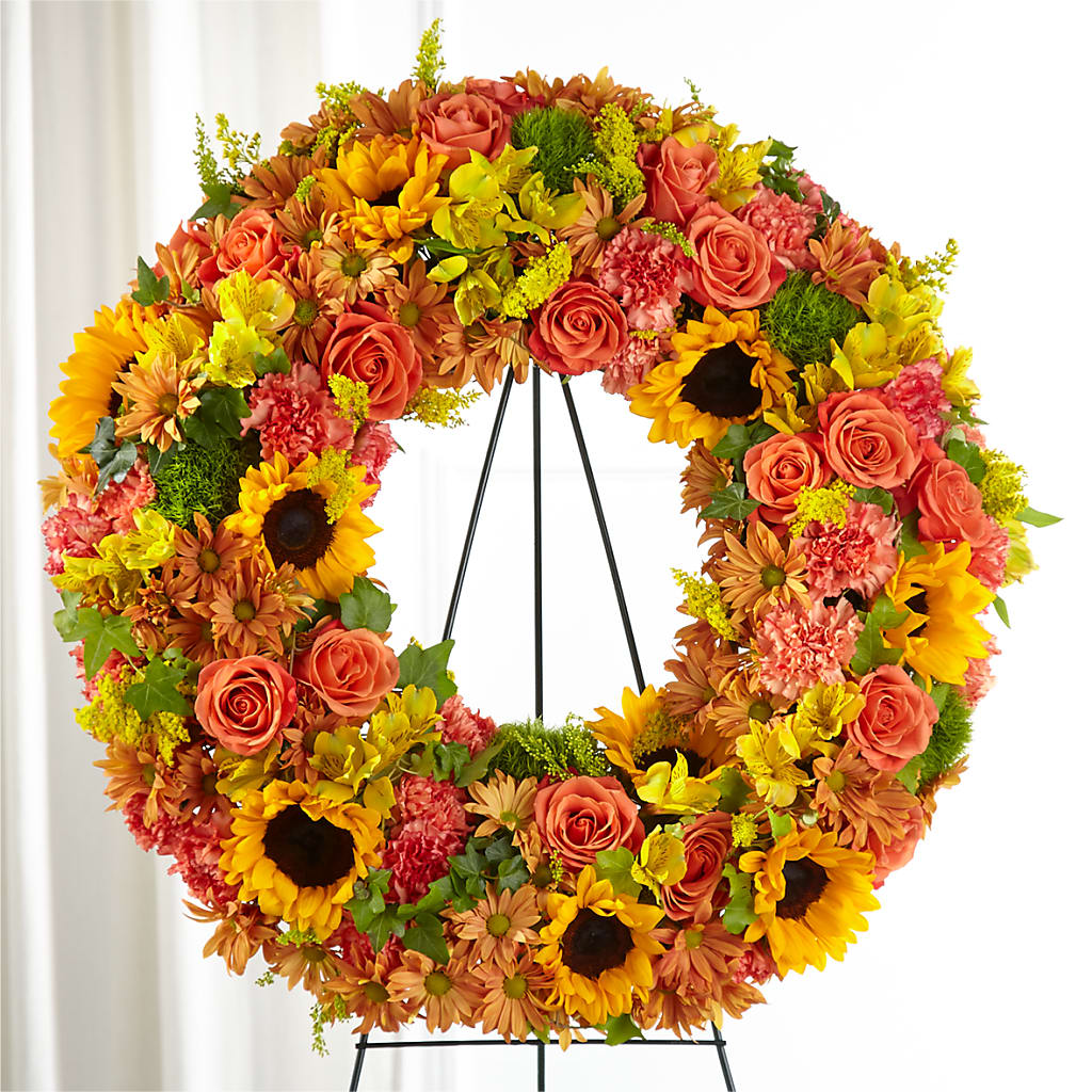 Autumnal Memories Wreath (Standard) – Safeway Norcal, Pleasanton CA