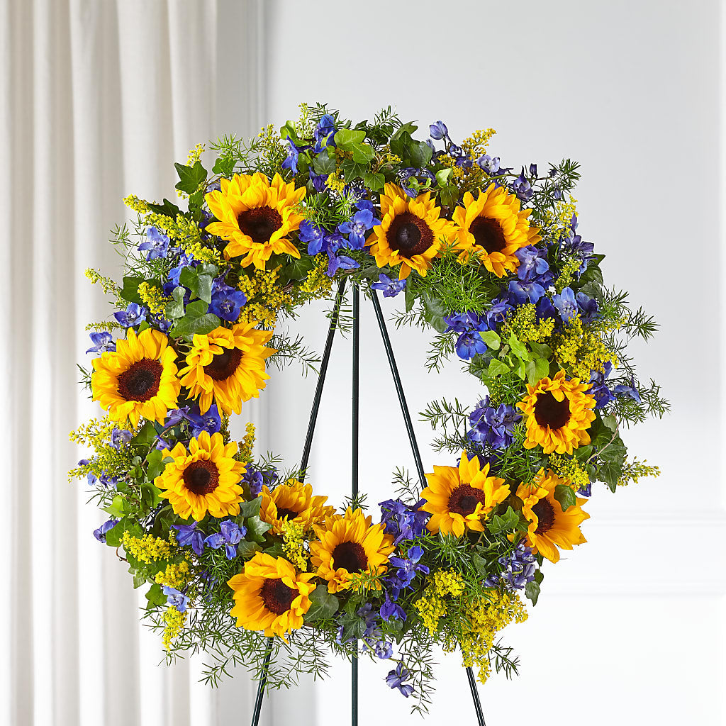 Bright Rays Wreath – Safeway Norcal, Pleasanton CA