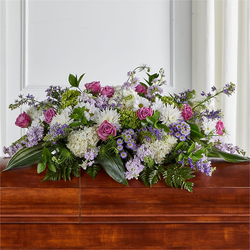 Meadows of Serenity Casket Spray – Safeway Norcal, Pleasanton CA