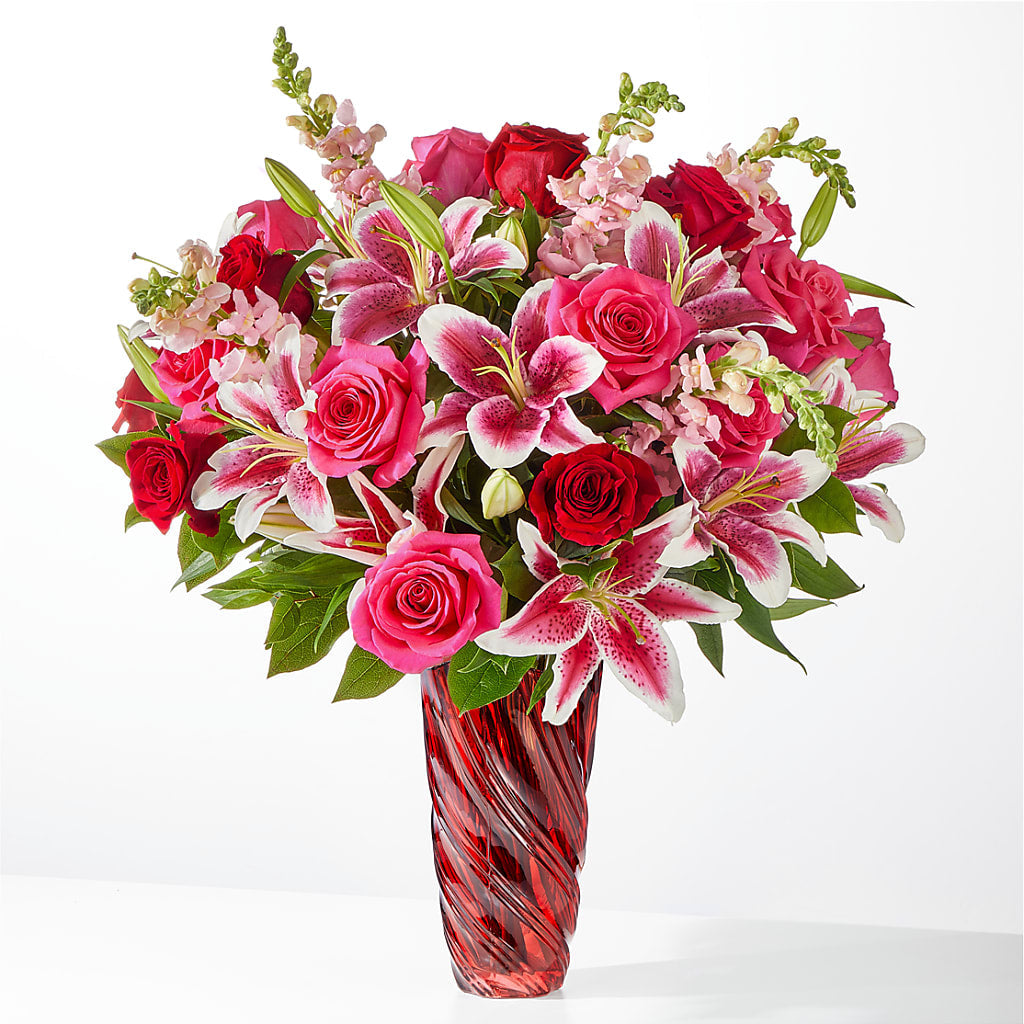 Always You Bouquet with Luxe Swirl Vase – Safeway Norcal, Pleasanton CA