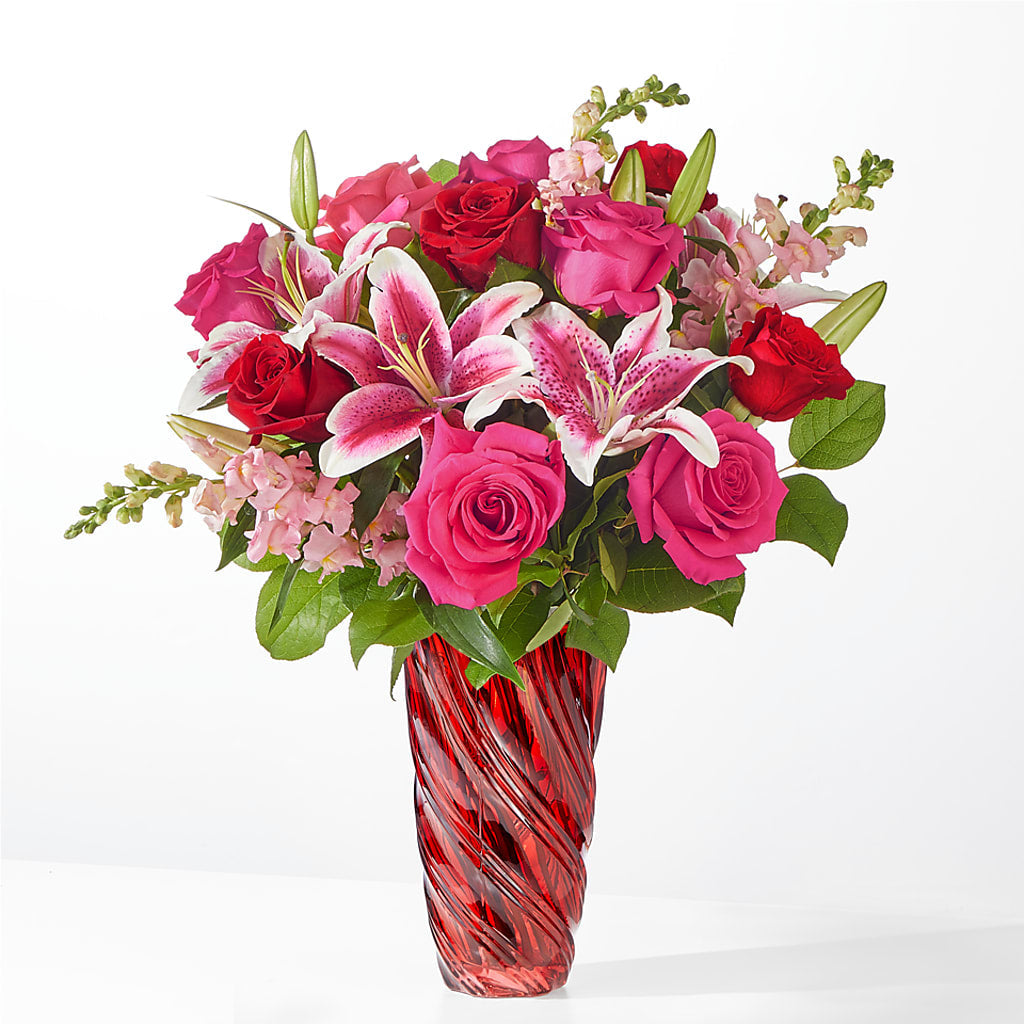 Always You Bouquet with Luxe Swirl Vase – Safeway Norcal, Pleasanton CA