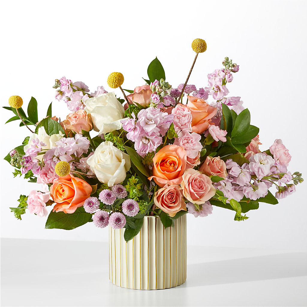 French Market Bouquet with Ivory Vase – Safeway Norcal, Pleasanton CA