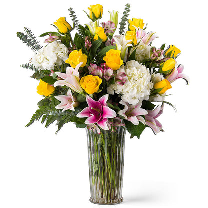 Lux Unforgettable Yellow Arrangement –  Safeway Norcal, Pleasanton CA