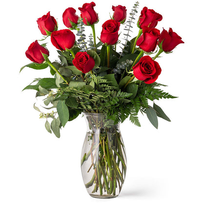 Unforgettable Dozen Rose Red –  Safeway Norcal, Pleasanton CA