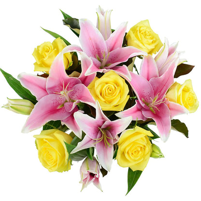 Debi Lilly Yellow Fragrant Rose Bouquet –  Safeway Norcal, Pleasanton CA