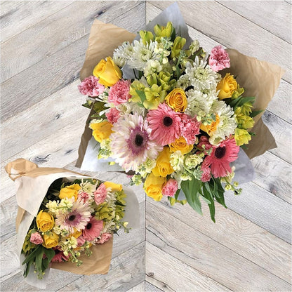 Dewdrop Wrapped Bouquet –  Safeway Norcal, Pleasanton CA