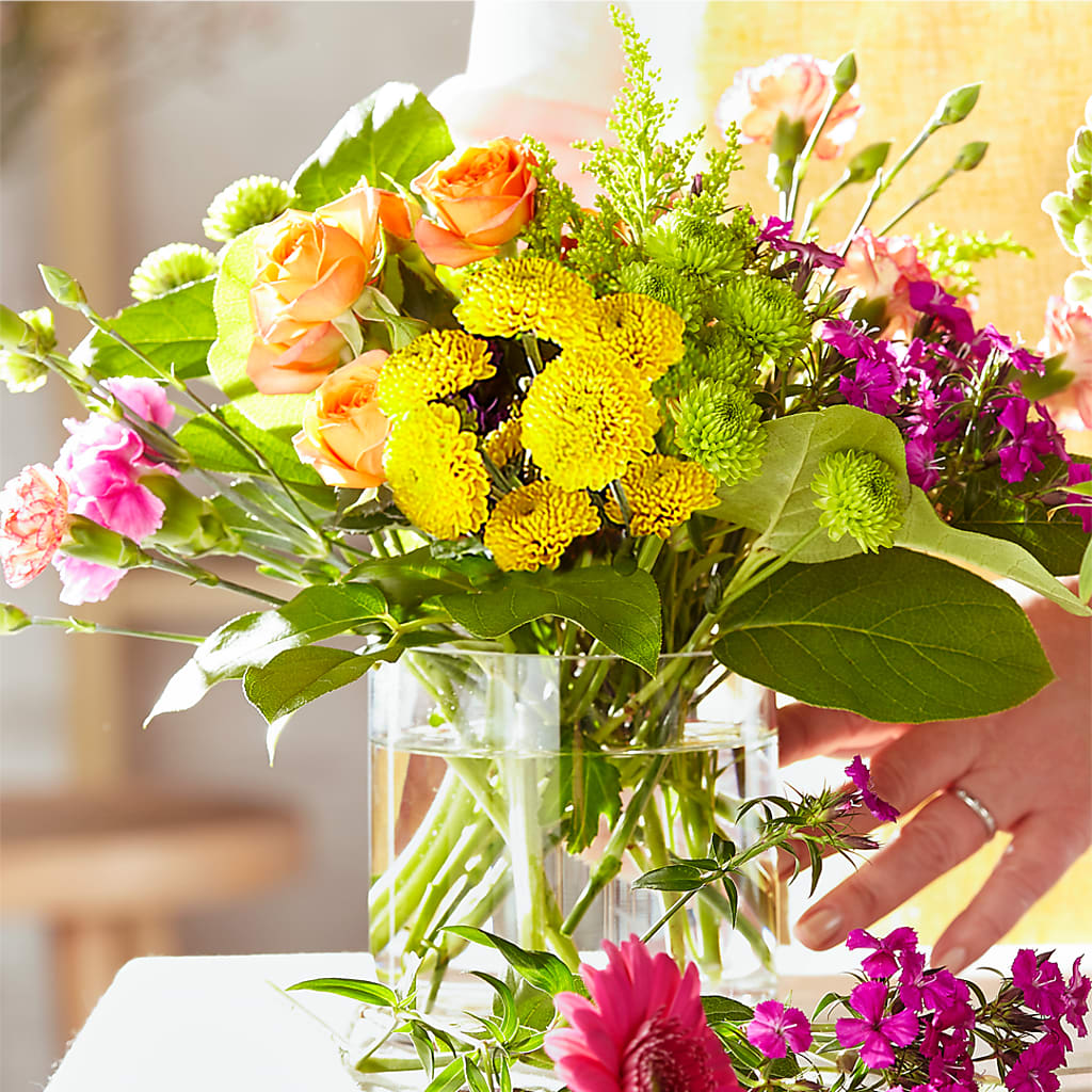 Bold & Bright – A Florist Original –  Safeway Norcal, Pleasanton CA