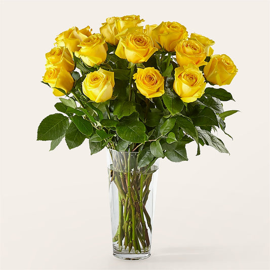 Long Stem Yellow Rose Bouquet –  Safeway Norcal, Pleasanton CA