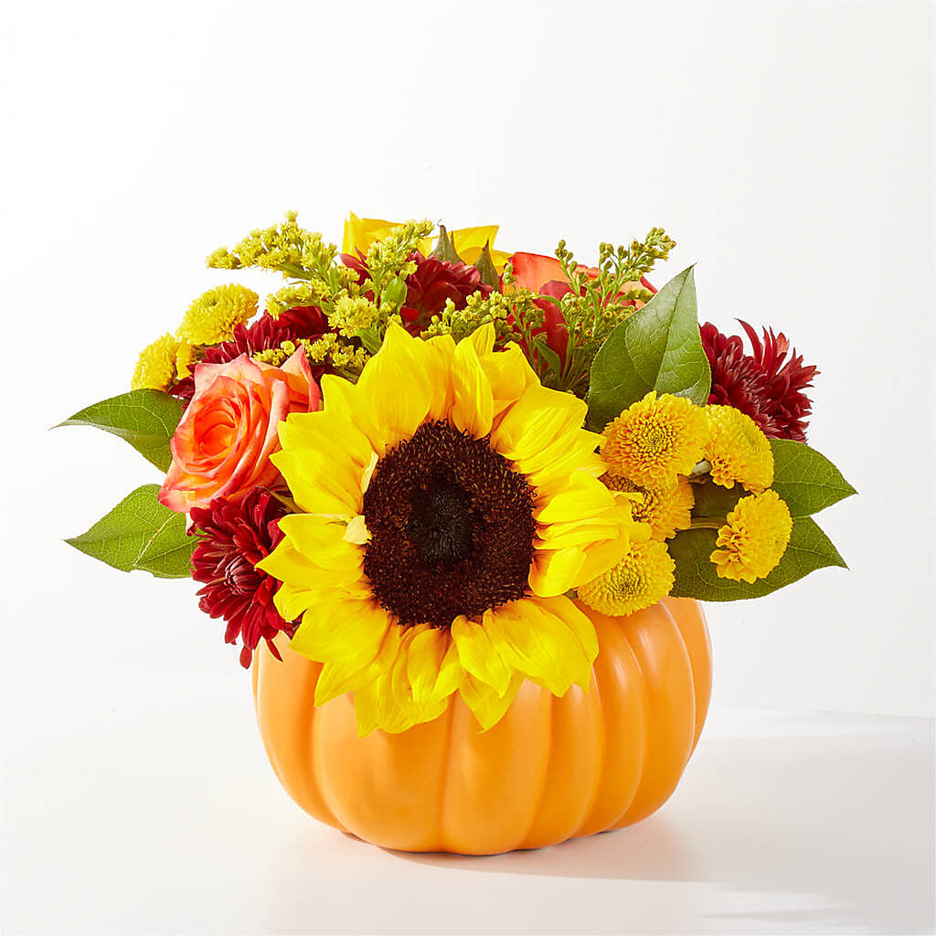 Golden Gourd Pumpkin Bouquet –  Safeway Norcal, Pleasanton CA