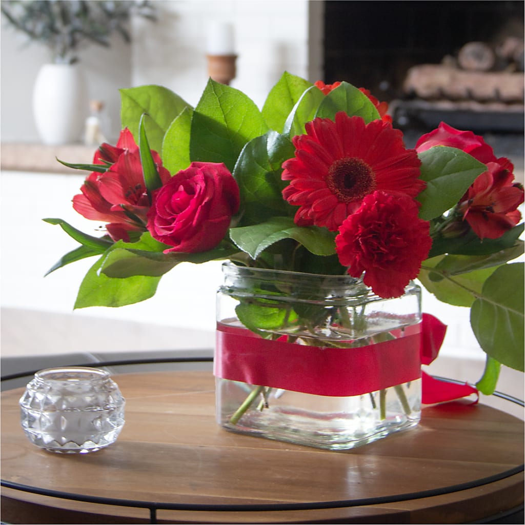 Red Hot Bouquet –  Safeway Norcal, Pleasanton CA