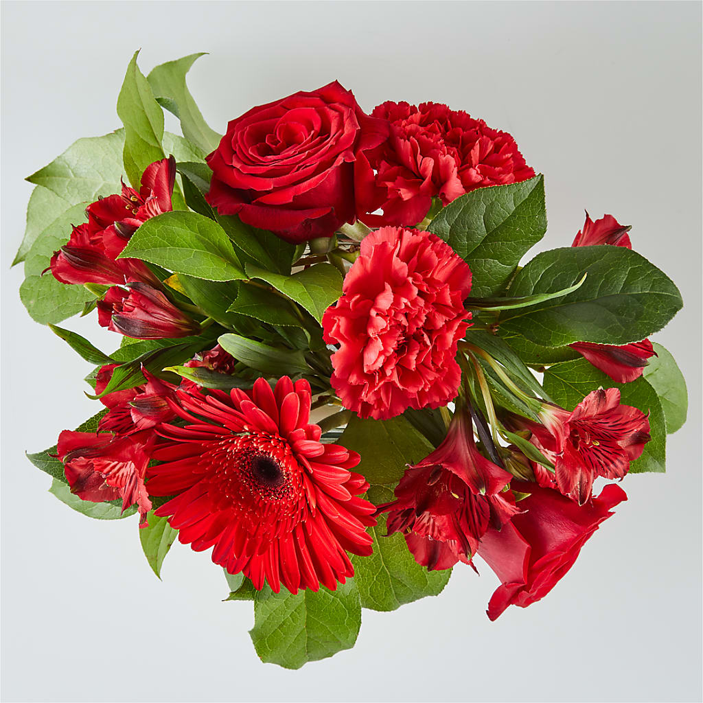 Red Hot Bouquet –  Safeway Norcal, Pleasanton CA