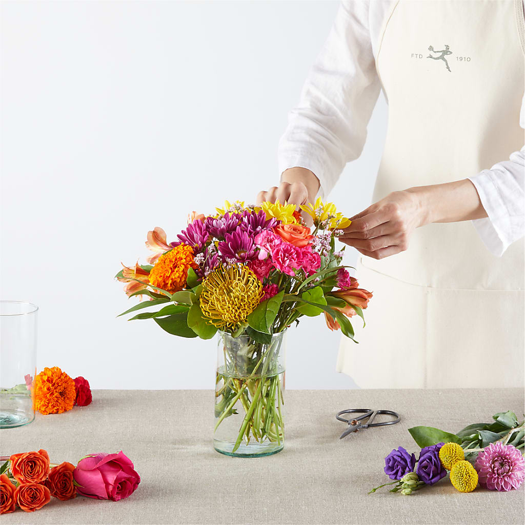 Feast of Color – A Florist Original –  Safeway Norcal, Pleasanton CA