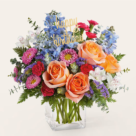 Birthday Bash Bouquet –  Safeway Norcal, Pleasanton CA