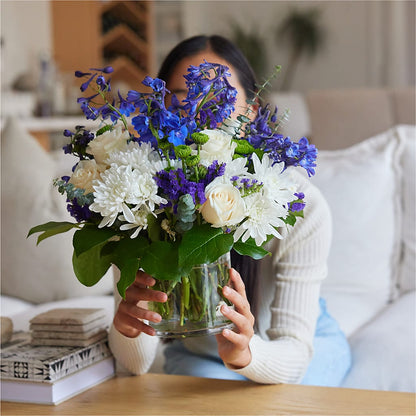 Cerulean Waves Bouquet –  Safeway Norcal, Pleasanton CA