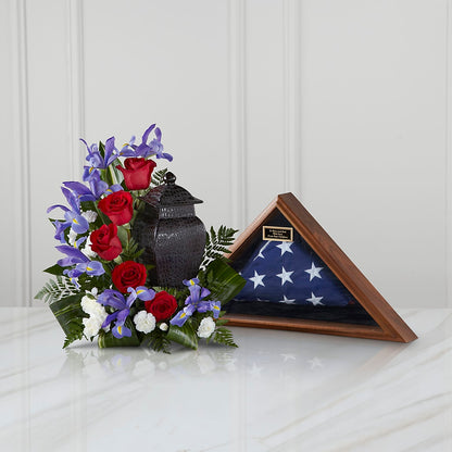 Patriotic Tribute Arrangement –  Safeway Norcal, Pleasanton CA