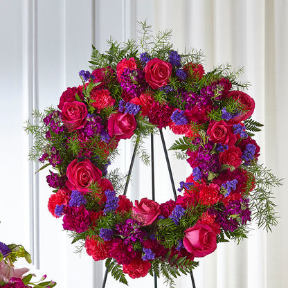Calming Colors Wreath –  Safeway Norcal, Pleasanton CA