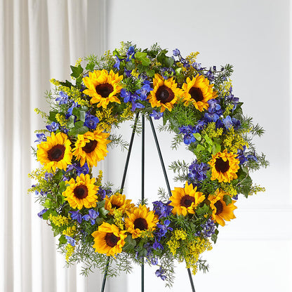 Bright Rays Wreath –  Safeway Norcal, Pleasanton CA
