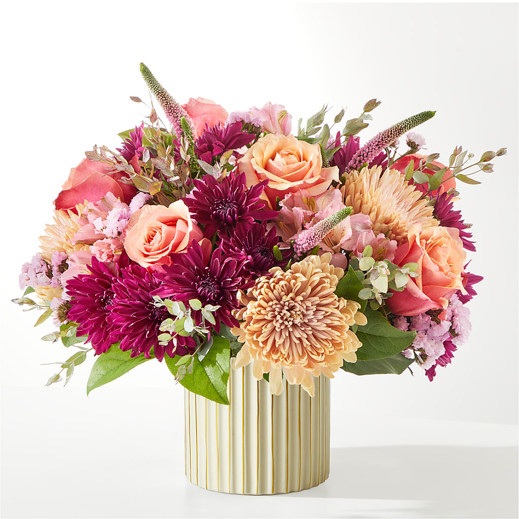 Berry Cobbler Bouquet with Ivory Vase –  Safeway Norcal, Pleasanton CA
