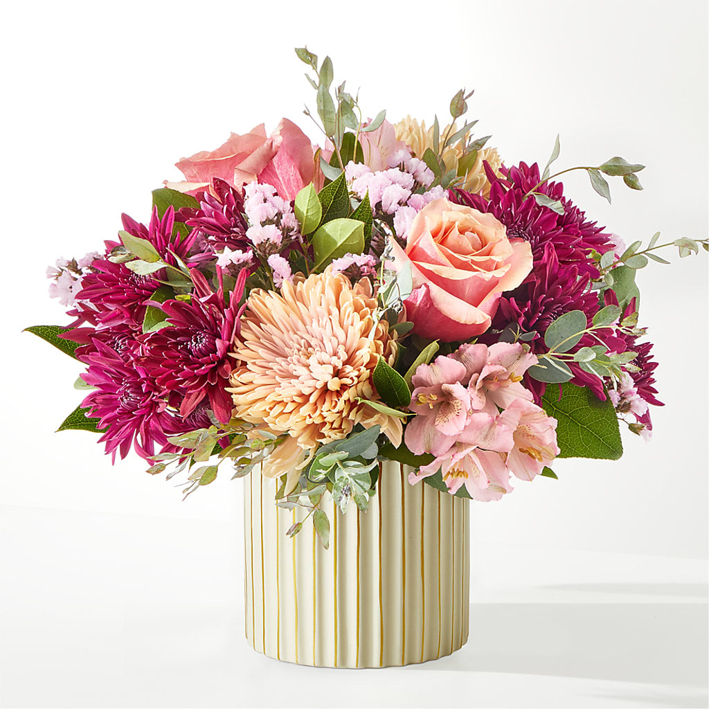 Berry Cobbler Bouquet with Ivory Vase –  Safeway Norcal, Pleasanton CA
