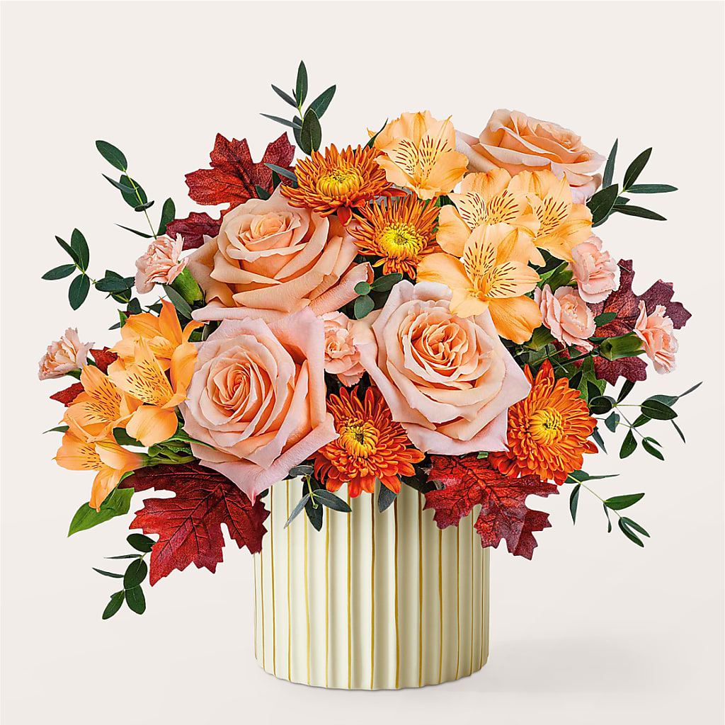 Spiced Latte Bouquet with Ivory Vase –  Safeway Norcal, Pleasanton CA