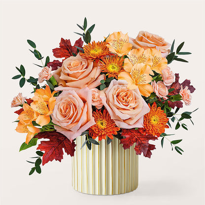 Spiced Latte Bouquet with Ivory Vase –  Safeway Norcal, Pleasanton CA