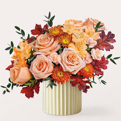Spiced Latte Bouquet with Ivory Vase –  Safeway Norcal, Pleasanton CA