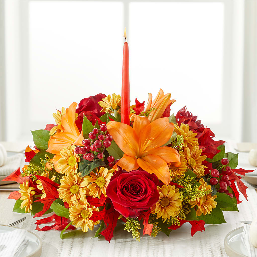 Autumn's Embrace Centerpiece –  Safeway Norcal, Pleasanton CA