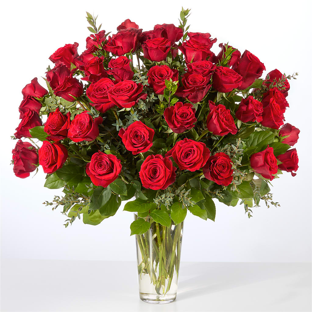 Forever Yours Fifty Stem Red Rose Bouquet –  Safeway Norcal, Pleasanton CA